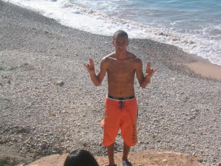 moi a la plage tro coul